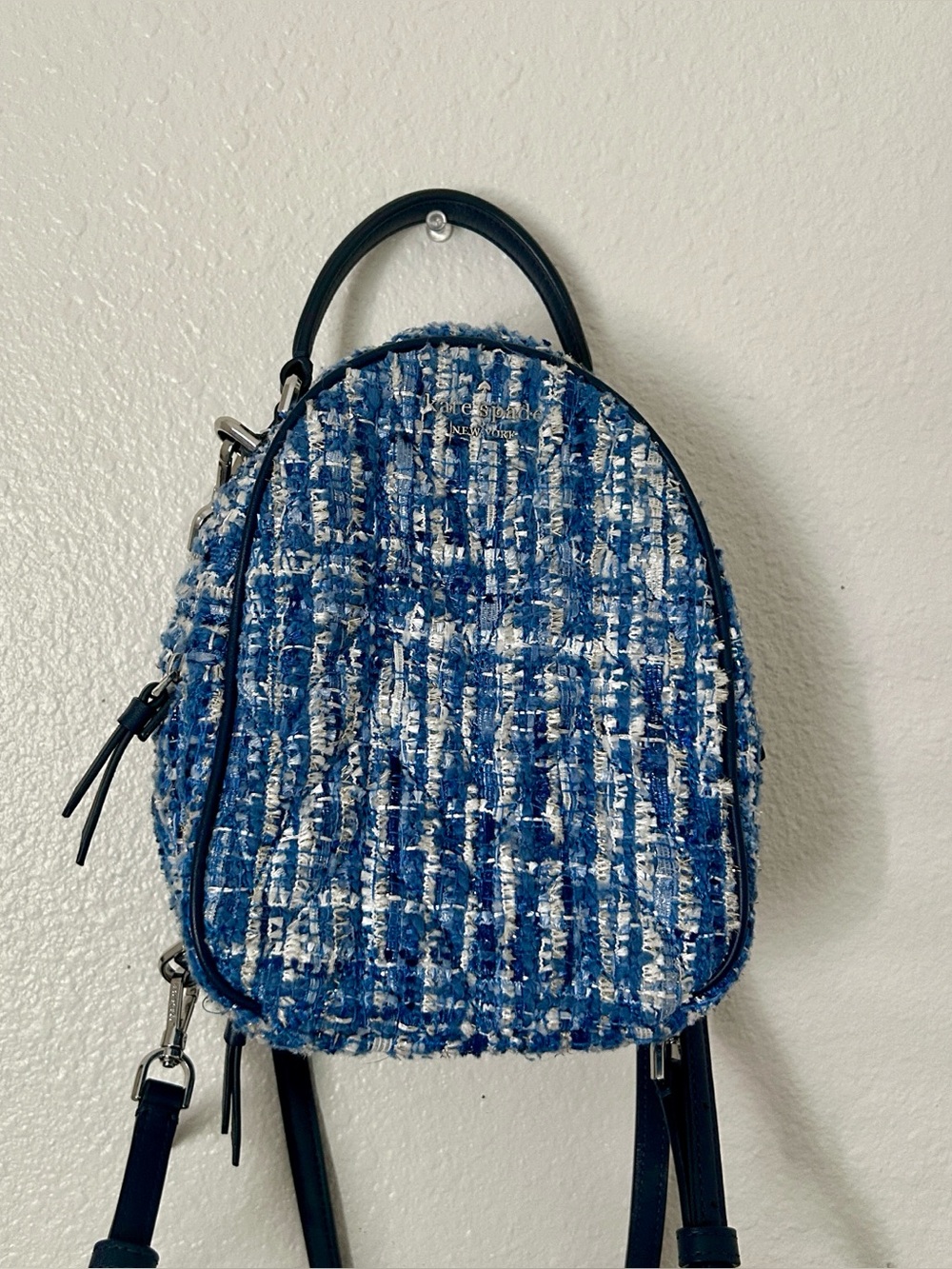 Kate Spade New York Blue mini Backpack